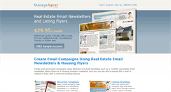 Desktop Screenshot of manageagent.com